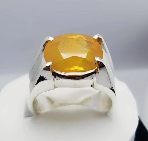 Bague chevalière argent - en,