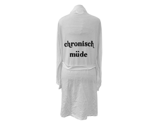 Peignoir imprimé robe - peignoir, de