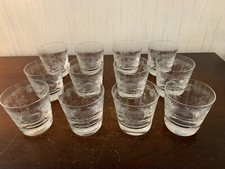 10 verres à whisky modèle Cléo en cristal de Saint Louis (prix à la pièce)