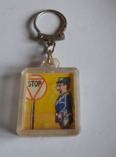 PORTE CLE MOBILE POLICE PENSEZ A LUI AU VOLANT SANTE SOBRIETE STOP SIFFLET