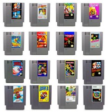 Jeu NES 3 En 1 Schtroumpfs Kirby Petit Nemo Super Mario Bros. 2 3 Les Simpsons