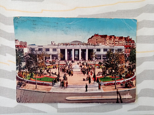 Carte postale pau - -,