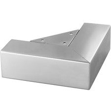 Pied de Meuble Carré Chrome