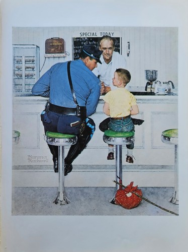 Norman rockwell 1977 vintage - rockwell,