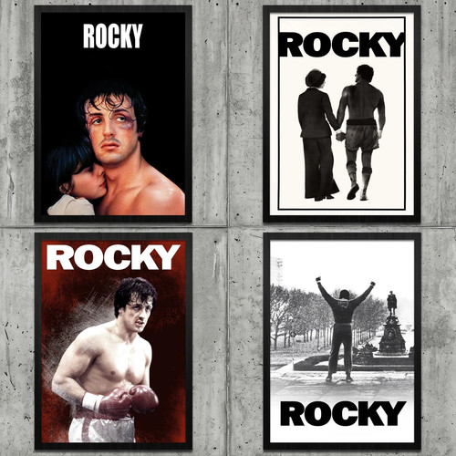 Poster rocky balboa boxe - poster,