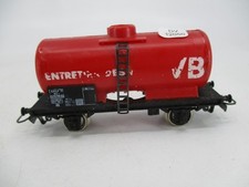 DV12050 JOUEF Ho 1/87 1:87 WAGON CITERNE SNCF NETTOYEUR VOIES VB REF 6495