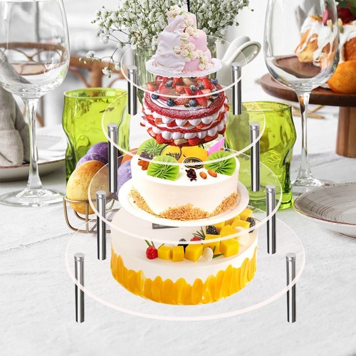 Support gâteau acrylique - gâteau,