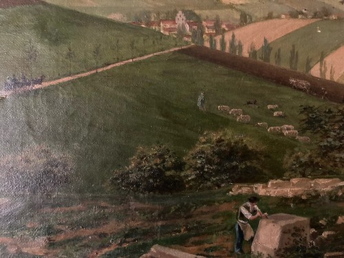 Peinture huile sur toile - peinture,