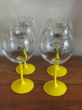 4 grands verres à pied SCHWEPPES neuf pub