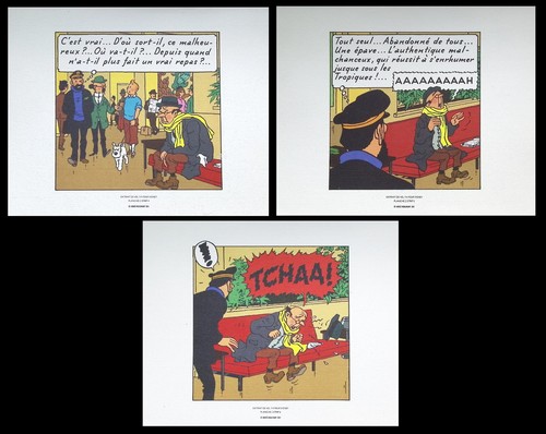 Hergé tintin vol 747 - tintin,