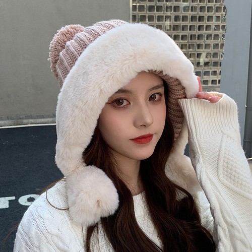 Femme bonnet tricot avec - tricot,