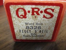 QRS Piano Roll PEGGY O'NEIL #