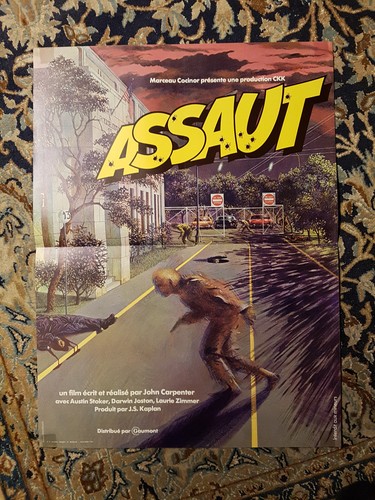 Affiche 1976 assaut - affiche,