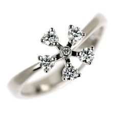 Bague diamant fleur De Beers