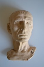 Masque mortuaire France 19 XIXème siècle Idéal Cabinet de Curiosités