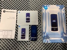 Téléphone GSM Motorola KRZRK1 bleu