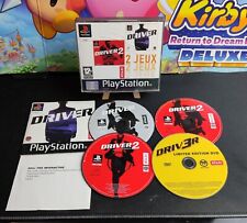 Driver + Driver 2 PS1 Jeu Jeux