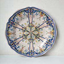 Assiette plat faience vieux - assiette,