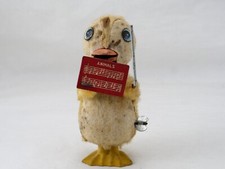Canard chef d'orchestre Animals mécanique moteur clé 15 cm ancien
