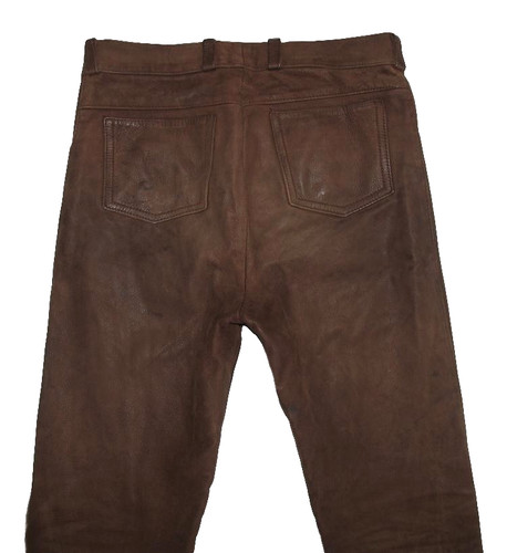 Pantalon cuir pour homme - en,