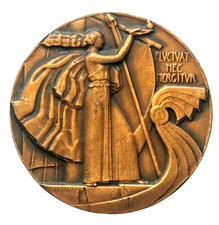 MED 14. Médaille art déco. Conseil municipal de Paris par Dammann