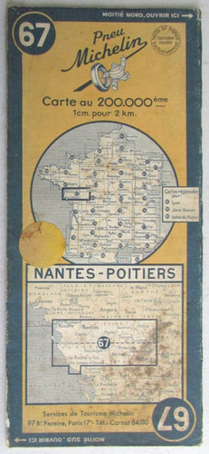 Carte touristique nantes - 67,