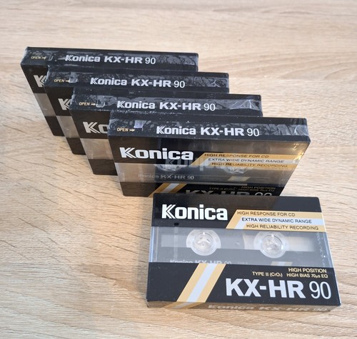 Cassettes konica hr 90 - 5,