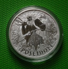 2021 Tuvalu Poseidon The Gods