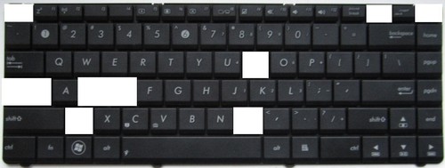 As48 touches pour clavier asus - touches,