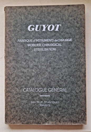 Catalogue guyot instruments - guyot,