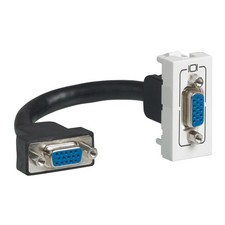 Prise vga legrand mosaic - prise,