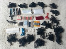 Gros Lot de dentelle noir blanc marron non elastique couture Destockage Mercerie