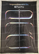  AFFICHE APPLE STORE BANNIÈRE POSTER IPAD PRO 2023 2024 120X80CM #105
