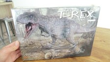 Grosse Maquette rare dinosaure T REX tuant 1 Tricératops figurine PEGASUS collec