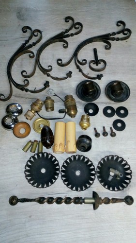 Lot pieces luminaire lustre - de,
