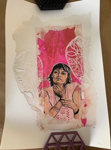Swoon irina print signed - swoon,