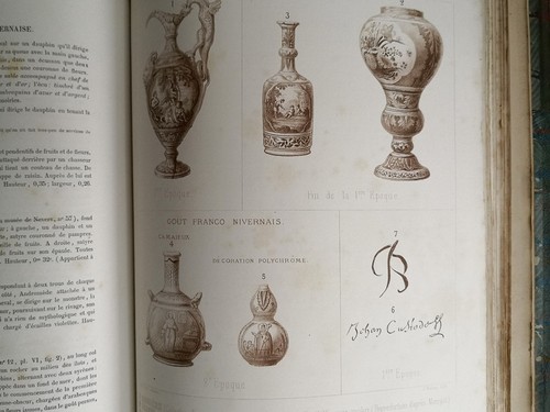 Livre ancien 1863 broc de - du,