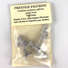 x1 Prestige Figurine Jeanne d'Arc D'Artagnan Mousquetaire du Roi et Napoléon Mét