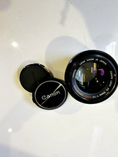 Objectif Canon FD 1.2/50