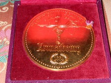 Médaille Tricentenaire Brasserie Konenbourg Strasbourg 1964 Bronze Doré