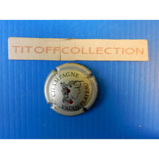 1 capsule de champagne vadin-plateau (cuvée aurélie avec strass 2 rouge)