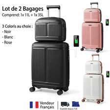Ensemble 2 Bagages Valise 35L