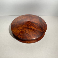 boite a bijoux ronde en ronce de thuya