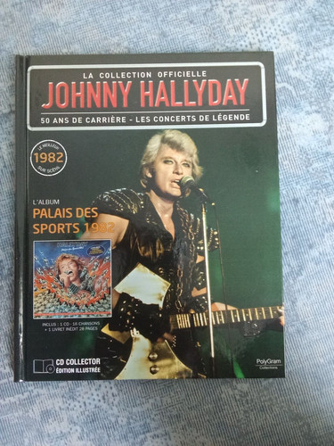 Johnny hallyday livret la - cd,