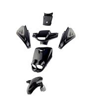 Kit carenage 6 coques MBK BOOSTER Next Rocket Noir Metalisé brillant NEUF