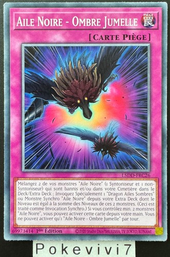 Carte aile noire - aile,