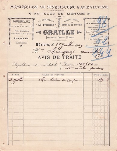 Beziers ferblantier graille - 34,