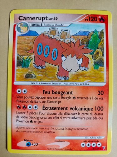 Carte pokemon camerupt 147 - pokemon, 18/147
