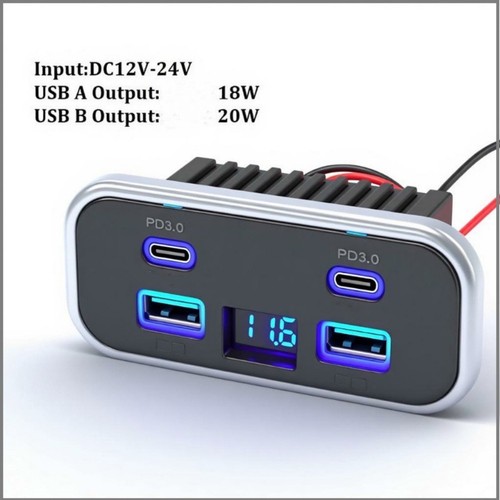 Chargeur usb ports double - usb,