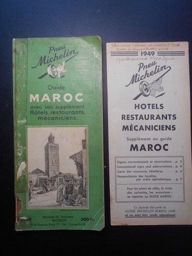 Guide michelin maroc - guide,